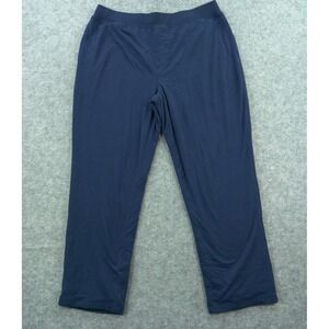 Dude Robe Pants Mens  Extra Large Blue French Terry Cloth Lounge Sleepwear New